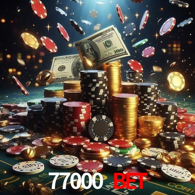 Interface do App 77000 bet